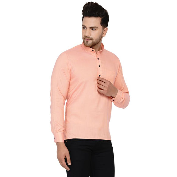 Veera Paridhaan Men's Rayon Short kurta