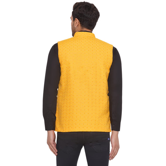 Veera Paridhaan Rayon Sequence Nehru Jacket for Men