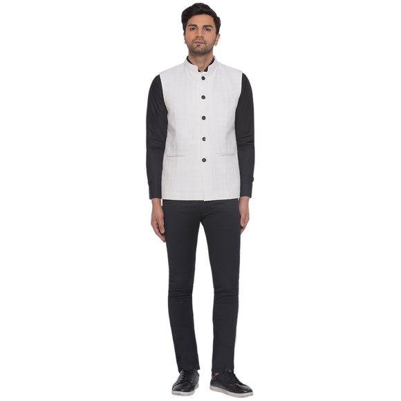 Veera Paridhaan Rayon Sequence Nehru Jacket for Men