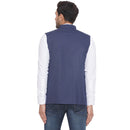 Veera Paridhaan Slub Solid Nehru Jacket for Men-4