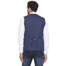 Veera Paridhaan Cotton Poly Slub Waist Coat for Men-4