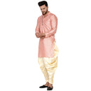 Veera Paridhaan Men's Banarasi Full Sleeve Printed long Straight kurta-37