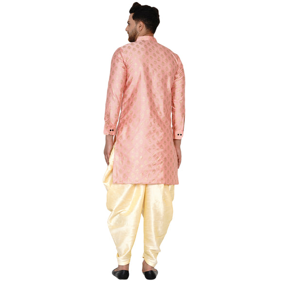 Veera Paridhaan Men's Banarasi Full Sleeve Printed long Straight kurta