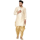 Veera Paridhaan Men's Banarasi Full Sleeve Printed long Straight kurta-9