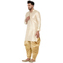Veera Paridhaan Men's Banarasi Full Sleeve Printed long Straight kurta-36