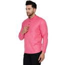 Veera Paridhaan Men's Cotton Khadi Full Sleeve Short kurta-16