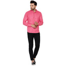 Veera Paridhaan Men's Cotton Khadi Full Sleeve Short kurta-22