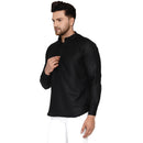 Veera Paridhaan Men's Cotton Khadi Full Sleeve Short kurta-13