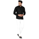 Veera Paridhaan Men's Cotton Khadi Full Sleeve Short kurta-25