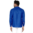 Veera Paridhaan Men's Cotton Khadi Full Sleeve Short kurta-21