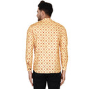 Veera Paridhaan Men's Cotton Printed Full Sleeve Short kurta-44