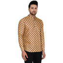 Veera Paridhaan Men's Cotton Printed Full Sleeve Short kurta-24