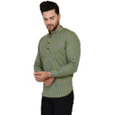Veera Paridhaan Men's Cotton Sanganeri Printed Full Sleeve Short kurta-38