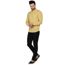 Veera Paridhaan Men's Cotton Sanganeri Printed Full Sleeve Short kurta-72