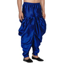 Veera Paridhan Ethnic Solid Royal Blue Dhoti for Men-2