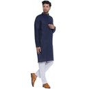 Veera Paridhaan Solid Cotton Long Kurta for Men-7