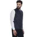 Veera Paridhaan Solid  Suede Velvet  Nehru Jacket-4