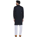 Veera Paridhaan Solid Cotton Long Kurta for Men-11