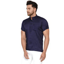 Veera Paridhaan Men's Rayon Half Sleeve Short kurta-28