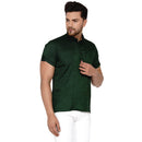 Veera Paridhaan Men's Rayon Half Sleeve Short kurta-17