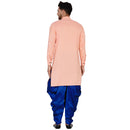 Veera Paridhaan Men's Rayon Side Pattern Full Sleeve long Straight kurta-40