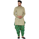 Veera Paridhaan Men's Rayon Side Pattern Full Sleeve long Straight kurta-5