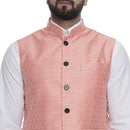 Veera Paridhaan  Jacquard Printed  Silk Nehru Jacket-62
