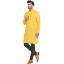 Veera Paridhaan Solid Cotton Long Kurta for Men-18
