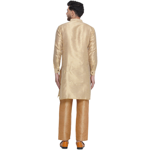Veera Paridhaan Printed Jacquard Long Kurta for Men