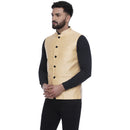 Veera Paridhaan  Jacquard Printed  Silk Nehru Jacket-25