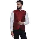 Veera Paridhaan  Jacquard Printed  Silk Nehru Jacket-8