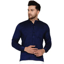 Veera Paridhaan Men's Rayon Full Sleeve Short kurta-5