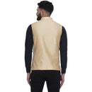 Veera Paridhaan  Jacquard Printed  Silk Nehru Jacket-61