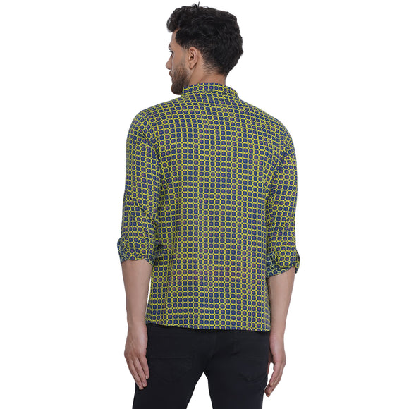 Veera Paridhaan Sanganeri Printed Shirt for Men
