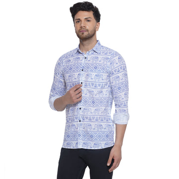Veera Paridhaan Sanganeri Printed Shirt for Men - 0