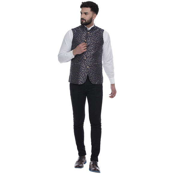 Veera Paridhaan  Banarasi Printed Nehru Jacket