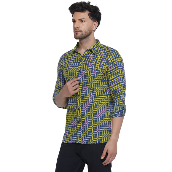 Veera Paridhaan Sanganeri Printed Shirt for Men