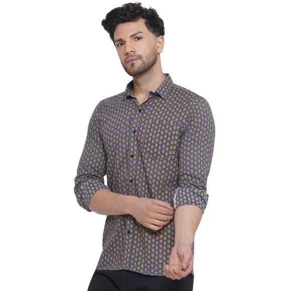 Veera Paridhaan Sanganeri Printed Shirt for Men
