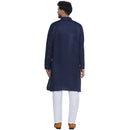 Veera Paridhaan Solid Cotton Long Kurta for Men-12