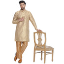 Veera Paridhaan Printed Jacquard Long Kurta for Men-10