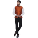 Veera Paridhaan  Jacquard Printed  Silk Nehru Jacket-94