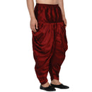 Veera Paridhan Ethnic Solid Maroon Dhoti for Men-2