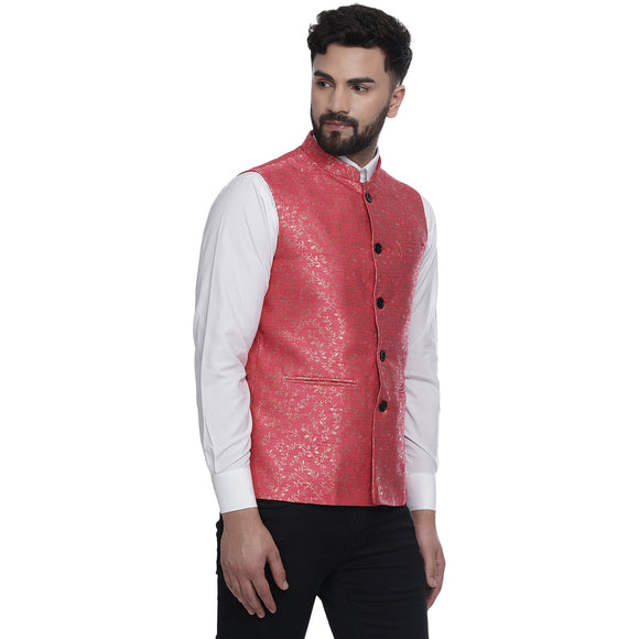 Veera Paridhaan  Banarasi Printed Nehru Jacket