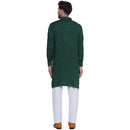 Veera Paridhaan Solid Rayon Long Kurta for Men-14
