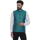 Veera Paridhaan  Banarasi Printed Nehru Jacket-7
