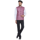 Veera Paridhaan Jacquard Printed Nehru Jacket for Men-10