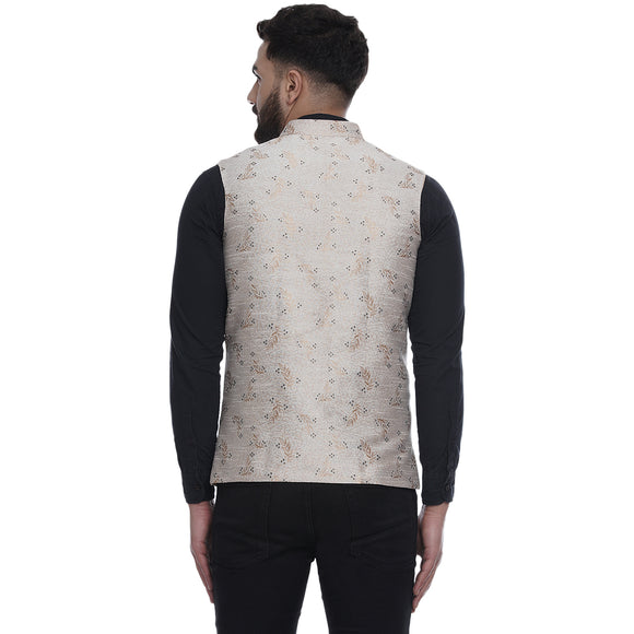 Veera Paridhaan  Banarasi Printed Nehru Jacket