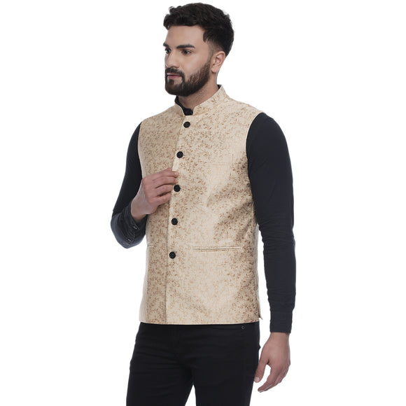 Veera Paridhaan  Banarasi Printed Nehru Jacket