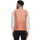 Veera Paridhaan  Jacquard Printed  Silk Nehru Jacket-63