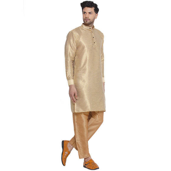 Veera Paridhaan Printed Jacquard Long Kurta for Men